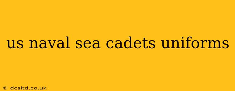 us naval sea cadets uniforms