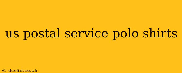 us postal service polo shirts