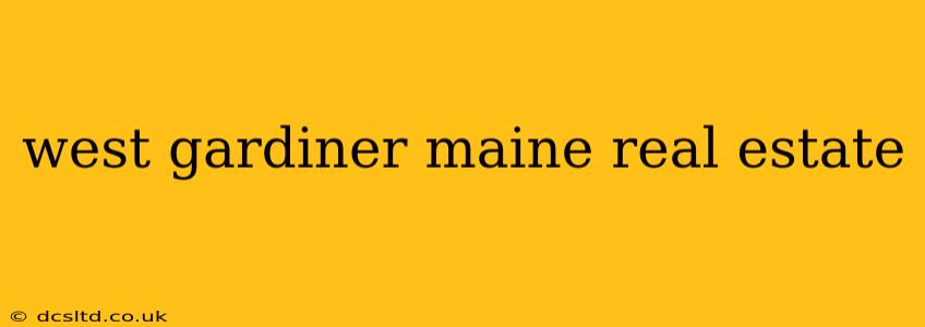 west gardiner maine real estate