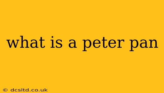 what is a peter pan