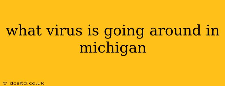 what virus is going around in michigan