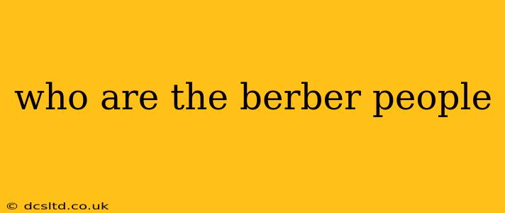 who are the berber people