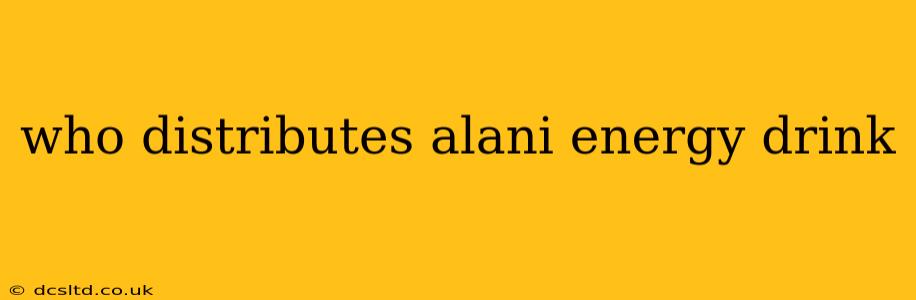 who distributes alani energy drink