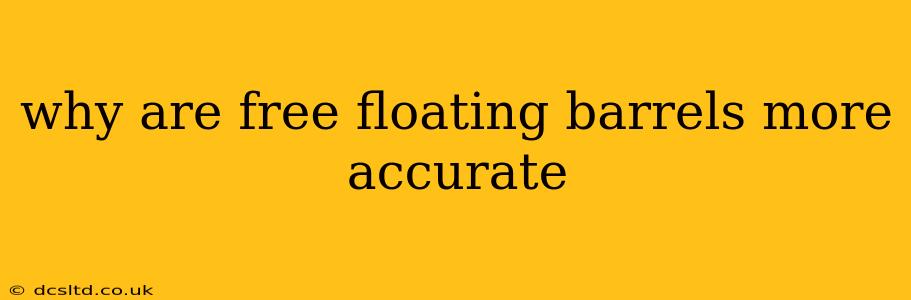 why are free floating barrels more accurate