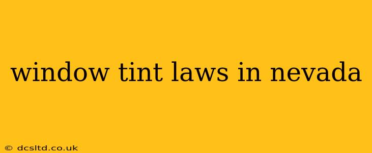 window tint laws in nevada