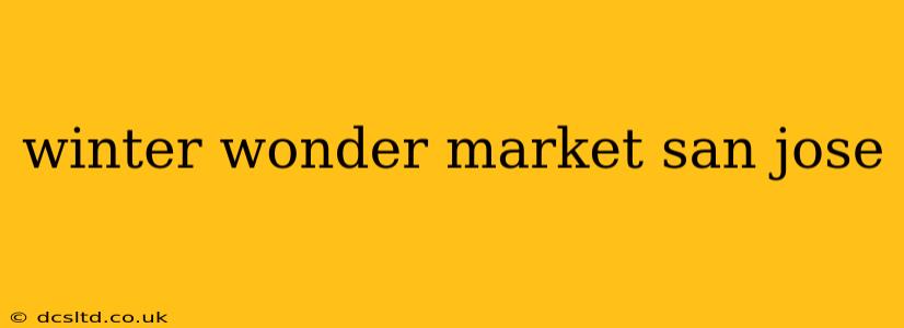winter wonder market san jose